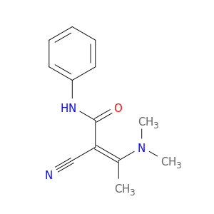 2-Butenamide, 2-cyano-3-(dimethylamino)-N-phenyl-, (Z)-