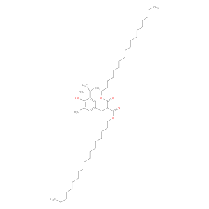 Propanedioic acid,2-[[3-(1,1-dimethylethyl)-4-hydroxy-5-methylphenyl]methyl]-, 1,3-dioctadecylester