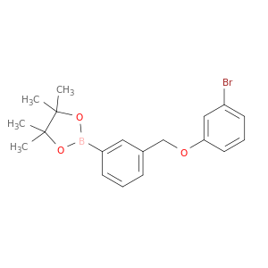 3-(3-溴苯氧基甲基)苯基硼酸频那醇酯