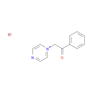 Pyrazinium, 1-(2-oxo-2-phenylethyl)-, bromide (1:1)