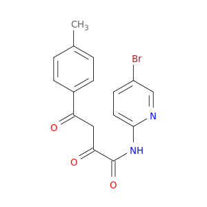 Benzenebutanamide,N-(5-bromo-2-pyridinyl)-4-methyl-a,g-dioxo-