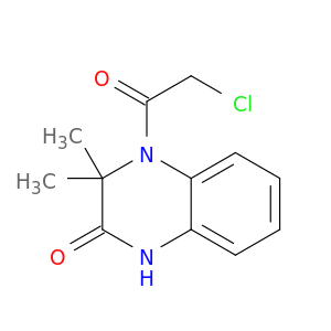 4-（氯乙酰基）-3,3-二甲基-3,4-二氢喹喔啉-2（1H）-酮