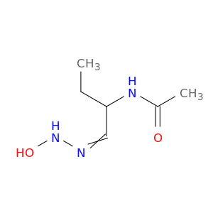 Acetamide, N-[1-[(hydroxyamino)iminomethyl]propyl]-
