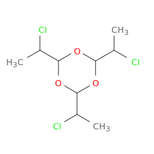 2,4,6-TRIS(1-CHLOROETHYL)-1,3,5-TRIOXANE