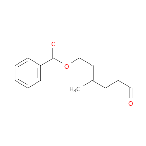 4-Hexenal, 6-(benzoyloxy)-4-methyl-, (E)-