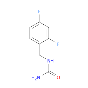 [(2,4-Difluorophenyl)methyl]urea