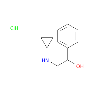 2-(cyclopropylamino)-1-phenylethan-1-ol hydrochloride