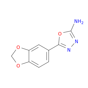 5-(Benzo[d][1,3]dioxol-5-yl)-1,3,4-oxadiazol-2-amine