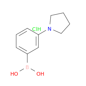 (3-(Pyrrolidin-1-yl)phenyl)boronic acid hydrochloride