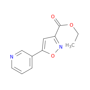 Ethyl 5-(pyridin-3-yl)-1,2-oxazole-3-carboxylate