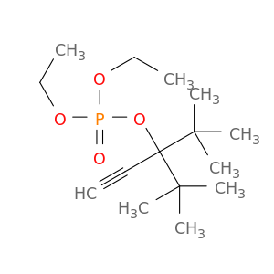 Phosphoric acid, 1,1-bis(1,1-dimethylethyl)-2-propynyl diethyl ester