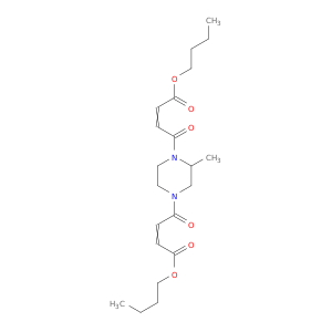 BUTYL 4-[4-(3-BUTOXYCARBONYLPROP-2-ENOYL)-3-METHYL-PIPERAZIN-1-YL]-4-OXO-BUT-2-ENOATE