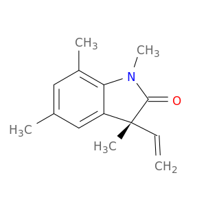 2H-Indol-2-one, 3-ethenyl-1,3-dihydro-1,3,5,7-tetramethyl-, (3R)-