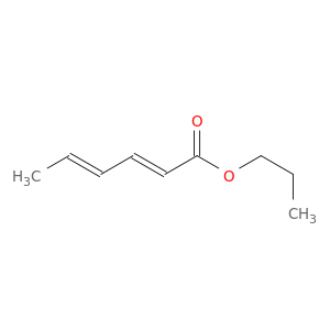 2,4-Hexadienoic acid,propyl ester, (2E,4E)-
