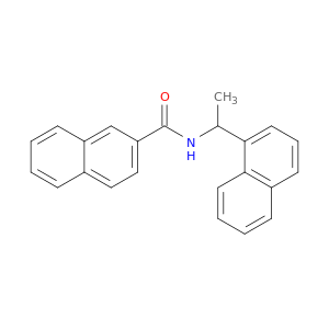 2-Naphthalenecarboxamide, N-[1-(1-naphthalenyl)ethyl]-