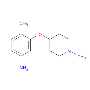 Benzenamine,4-methyl-3-[(1-methyl-4-piperidinyl)oxy]-