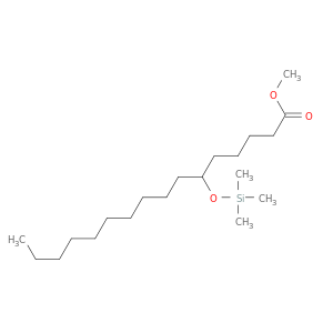 Hexadecanoic acid, 6-[(trimethylsilyl)oxy]-, methyl ester