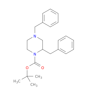 2,4-二苄基哌嗪-1-羧酸叔丁基酯