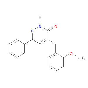 3(2H)-Pyridazinone, 4-[(2-methoxyphenyl)methyl]-6-phenyl-