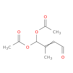 2-Butenal, 4,4-bis(acetyloxy)-3-methyl-