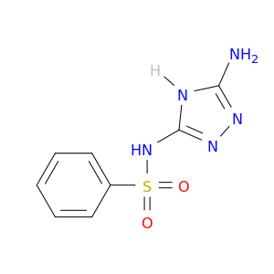 Benzenesulfonamide,N-(3-amino-1H-1,2,4-triazol-5-yl)-