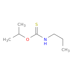 Carbamothioic acid, propyl-, O-(1-methylethyl) ester