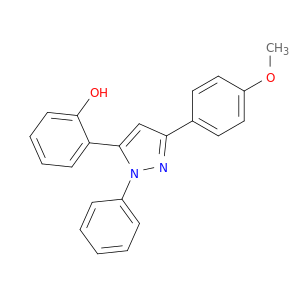 Phenol, 2-[3-(4-methoxyphenyl)-1-phenyl-1H-pyrazol-5-yl]-