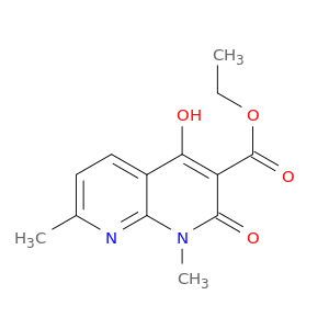 Ethyl 4-hydroxy-1,7-dimethyl-2-oxo-1,2-dihydro-1,8-naphthyridine-3-carboxylate