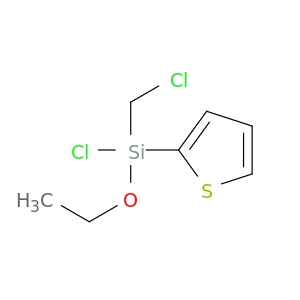 Silane, chloro(chloromethyl)ethoxy-2-thienyl-