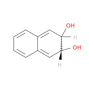 2,3-Naphthalenediol, 2,3-dihydro-, cis-