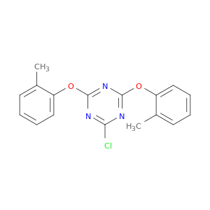 1,3,5-Triazine, 2-chloro-4,6-bis(2-methylphenoxy)-