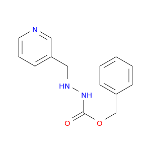 Hydrazinecarboxylic acid, 2-(3-pyridinylmethyl)-, phenylmethyl ester