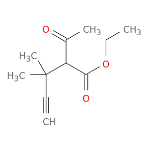 4-Pentynoic acid, 2-acetyl-3,3-dimethyl-, ethyl ester