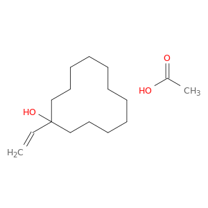 Cyclododecanol, 1-ethenyl-, acetate