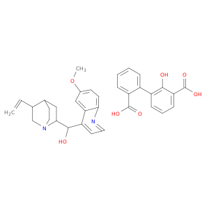 Cinchonan-9-OL,6'-甲氧基,(8α,9r)-,CPOLD。用2-羧基苯基2-羟基苯甲酸盐(1：2)