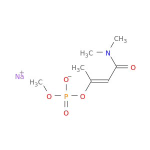 Phosphoric acid,mono[3-(dimethylamino)-1-methyl-3-oxo-1-propenyl] monomethyl ester, sodiumsalt, (E)- (9CI)