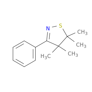 Isothiazole, 4,5-dihydro-4,4,5,5-tetramethyl-3-phenyl-