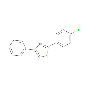 Thiazole, 2-(4-chlorophenyl)-4-phenyl-