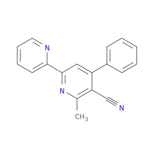 [2,2'-Bipyridine]-5-carbonitrile, 6-methyl-4-phenyl-
