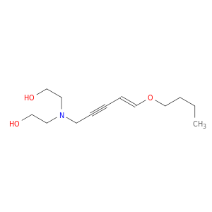 Ethanol,2,2'-[(5-butoxy-4-penten-2-ynyl)imino]bis- (9CI)