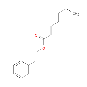 2-Heptenoic acid, 2-phenylethyl ester, (E)-