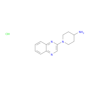 1-喹喔啉-2-基-哌啶-4-基胺盐酸盐