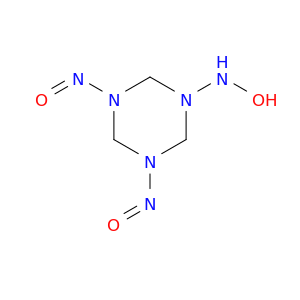 1,3,5-Triazin-1(2H)-amine, tetrahydro-N-hydroxy-3,5-dinitroso-