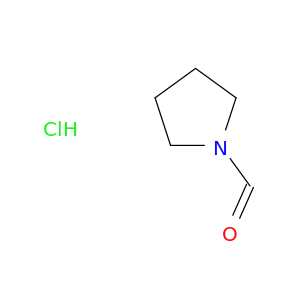 1-Pyrrolidinecarboxaldehyde, hydrochloride