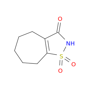 2H-Cyclohept[d]isothiazol-3(4H)-one, 5,6,7,8-tetrahydro-, 1,1-dioxide