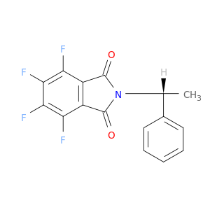1H-Isoindole-1,3(2H)-dione, 4,5,6,7-tetrafluoro-2-[(1R)-1-phenylethyl]-
