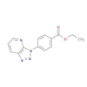 Benzoic acid, 4-(3H-1,2,3-triazolo[4,5-b]pyridin-3-yl)-, ethyl ester
