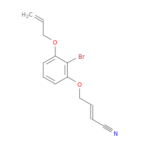 2-Butenenitrile, 4-[2-bromo-3-(2-propenyloxy)phenoxy]-, (2E)-