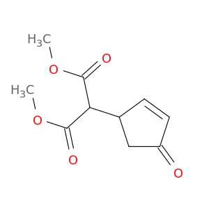 Propanedioic acid, (4-oxo-2-cyclopenten-1-yl)-, dimethyl ester