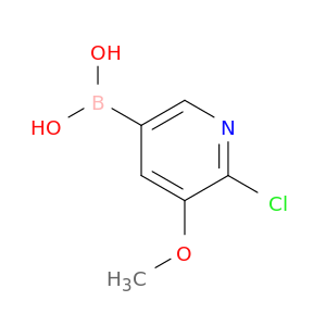 (6-氯-5-甲氧基吡啶-3-基)硼酸